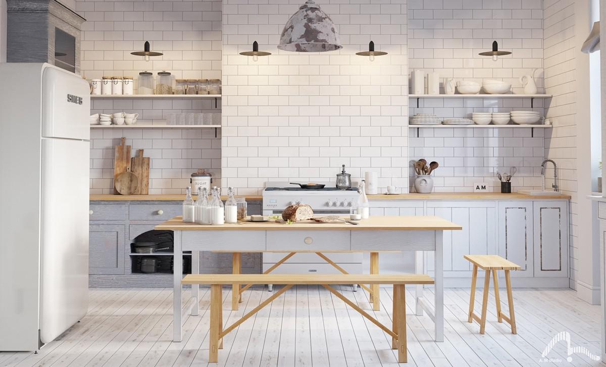 10 кухонь в скандинавском стиле 2