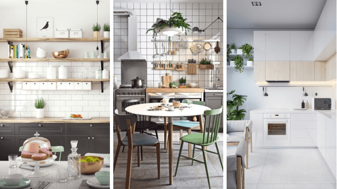 кухня в скандинавском стиле фото