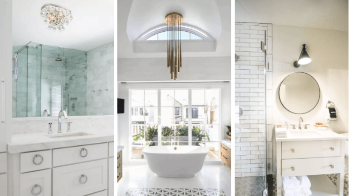 18 красивых идей освещения ванной комнаты в любых стилях